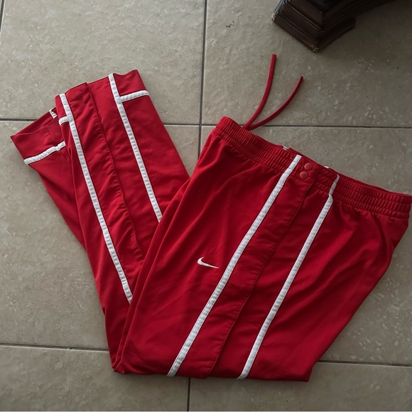 LIKE NEW PAIR OF MEN NIKE PULL APART BASKETBALL PANTS SIZ 2XL - Picture 1 of 4